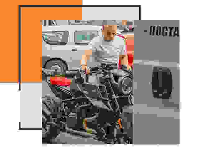 Перевозка мотоцикла по России - Услуги Перевозка-Двн