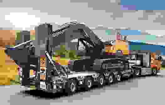 Негабаритная перевозка с учетом высоты в Дивногорске